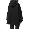 WE11DONE Classic Hooded Sweatshirt With Logo Print Unisex sweatshirts Black WD-TP5-19-500-BK