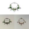 Fashion Life Tree Beaded Bracelet With Green Glass Beads For Womens Daily Wear