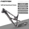 2024 XC Full Suspension MTB Bike Frame 26 27.5 16inch 27.5er Aluminum Alloy Downhill Enduro Mountain Bike Shock Absorber