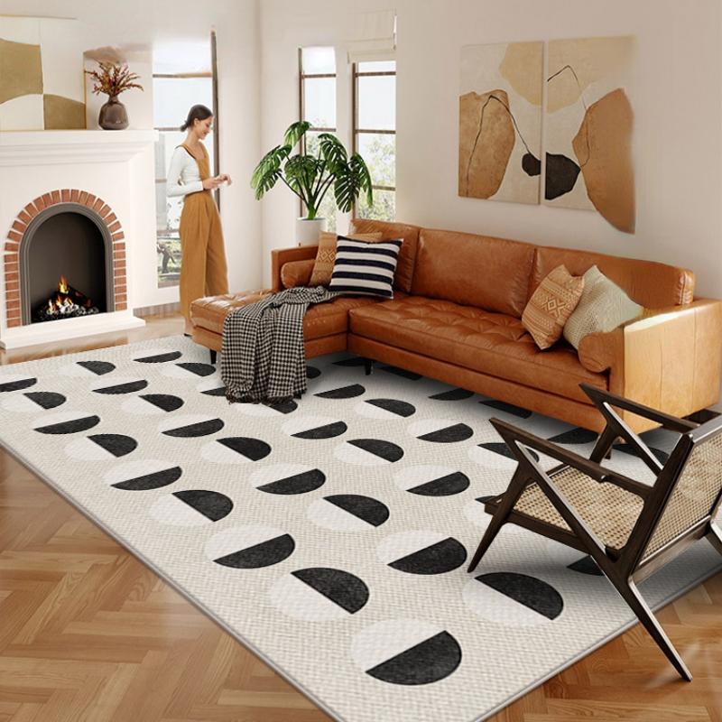 Modern Style Living Room Decoration Waterproof Carpet Large Area Rugs for Bedroom Washable Cloakroom Soft Floor Mat Non-slip Rug