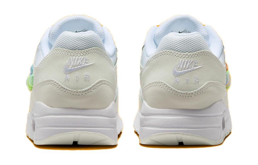 Nike Air Max 1 SE White Rainbow Lace Swoosh GS FN4782-100
