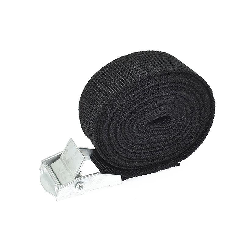 5M Cargo Straps With Buckle Tie-Down Belt For Motorcycle Car Bicycle Metal Tow Rope Strong Ratchet Fixing Belt For Luggage Bag