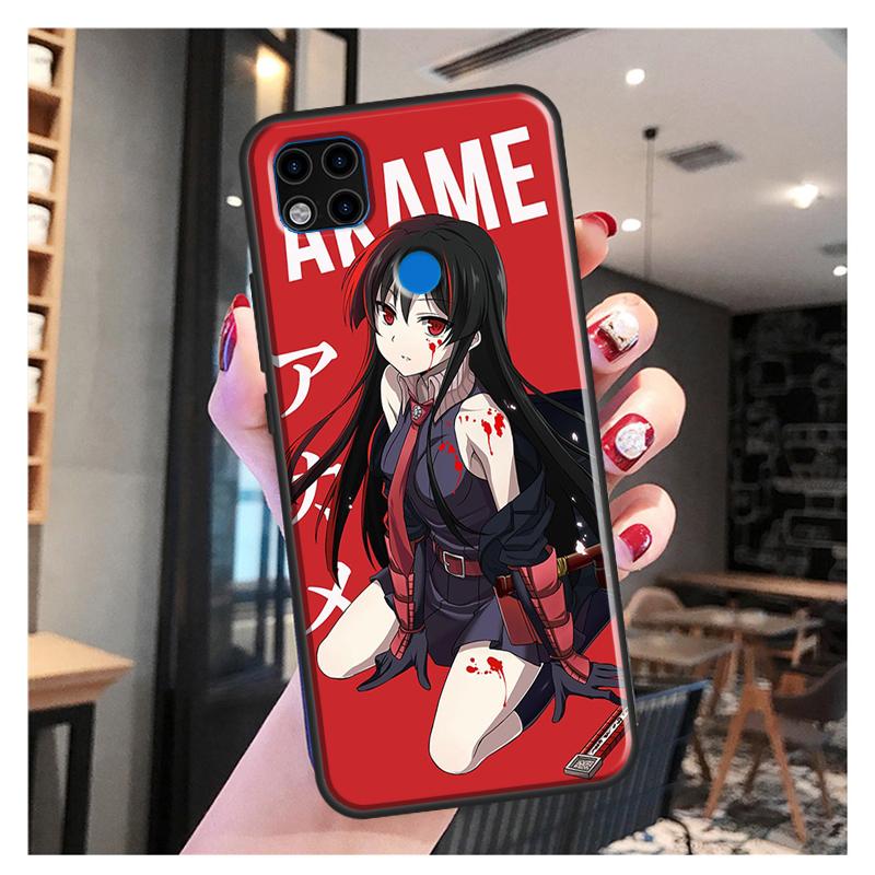 Akame Ga Kill Anime For Redmi 10 Case For Xiaomi Redmi Note 11 Pro 8 9 10 Pro 8T 9S 10S 9A 9C 9T Cover Fundas