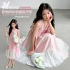 Girls' dress summer 2026 new style girls super beautiful princess style mesh dress girls' big children summer dress trend