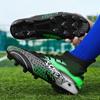 Fußballschuhe High-Top Outdoor Herren Lange Nägel Sport Fußballschuhe Große Größe Junge Sport Fußballschuhe