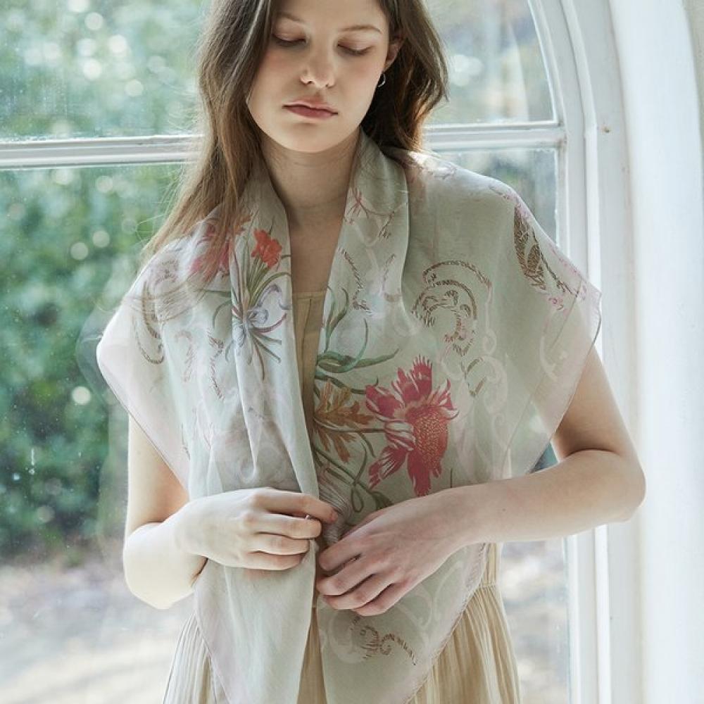 Ana Maison Romantic Waltz Scarf Color 2 Pmggt 1382col.2