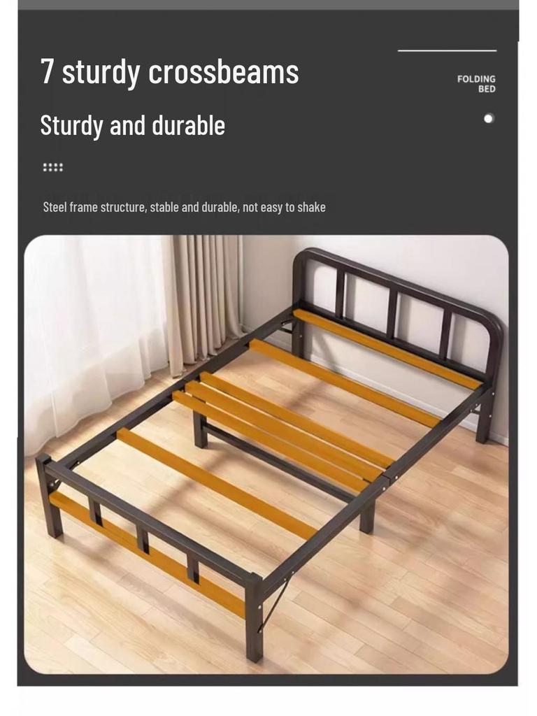 Portable Folding Recliner: Multi-Functional Single Bed for Home, Office, or Camping