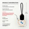 LLIT4 Luminous Acrylic Pendant Car Decor Rear View Mirror Accessories For BMW M 1 3 4 5 6 7 Series X1 X3 X4 X5 G20 G38 F48 E36 E39