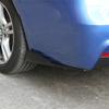 Pair Car Side Skirt Extension Splitters Winglet Diffuser Rear Lip Anti-Scratch
