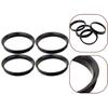 4Pcs Hub Centering Rings 74.1*72.6 Mm For BMW Wheel Bore Center Spacer Plastic Wheel Hub Centric Rings Center Hubrings Bore
