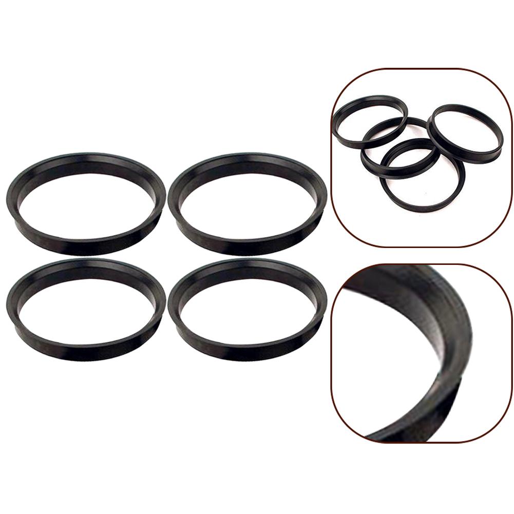4Pcs Hub Centering Rings 74.1*72.6 Mm For BMW Wheel Bore Center Spacer Plastic Wheel Hub Centric Rings Center Hubrings Bore