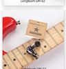 Universal Silver Folk Guitar Tuning Pegs, Knobs & String Winder Tool - Fully Enclosed Electric Guitar Tuning Accessories