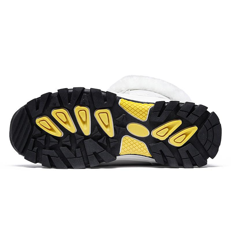 New winter cold-resistant outdoor casual velvet high-top cotton shoes thick-soled waterproof snow boots to keep warm