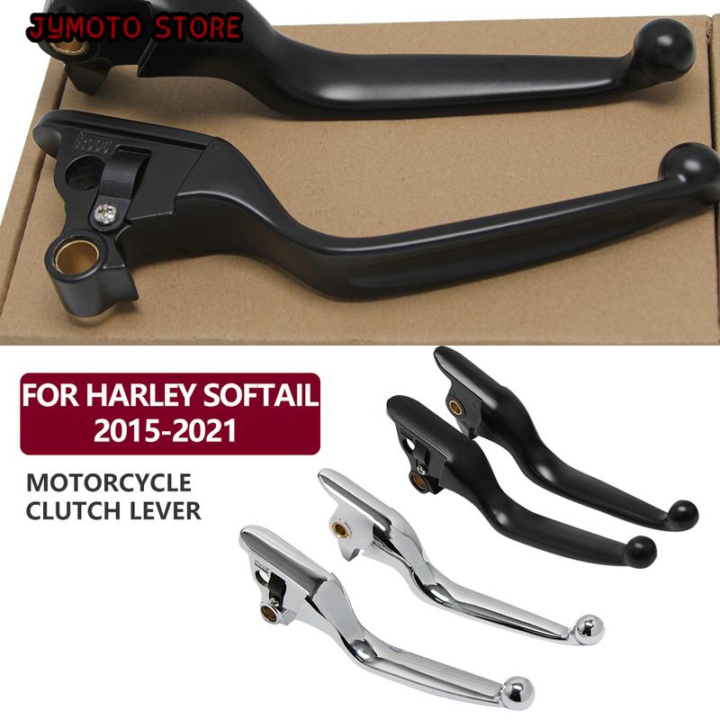 For Harley Softail Break Out Fat Boy Deluxe Heritage Classic FLS Slim Street Bob 2015-2024 Motorcycle Brake Clutch Levers Brake