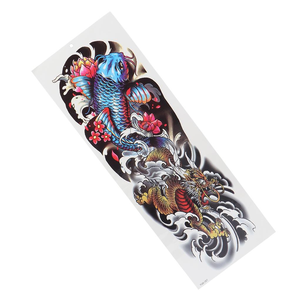 Waterproof Full Arm Tattoo Sticker Unisex Exquisite Pattern Temporary Tattoo StickerTQB‑087