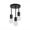 UOSU 3-Head Black Vertical Ceiling Lamp