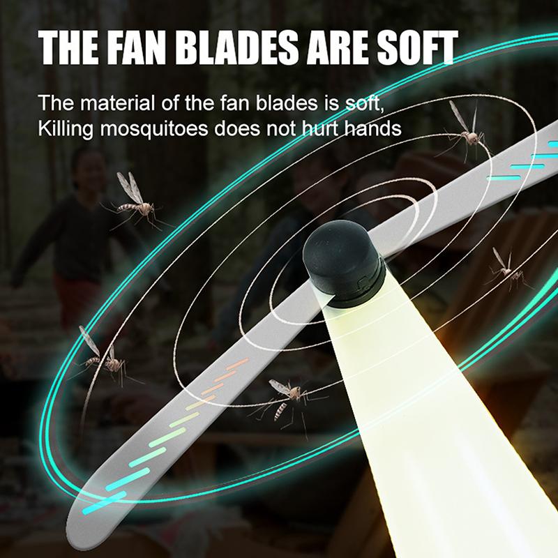 Automatic Mosquito Repellent Fan Fly Mosquito Repeller Fan Battery Powered Portable Pest Control For Home Outdoor Picnic