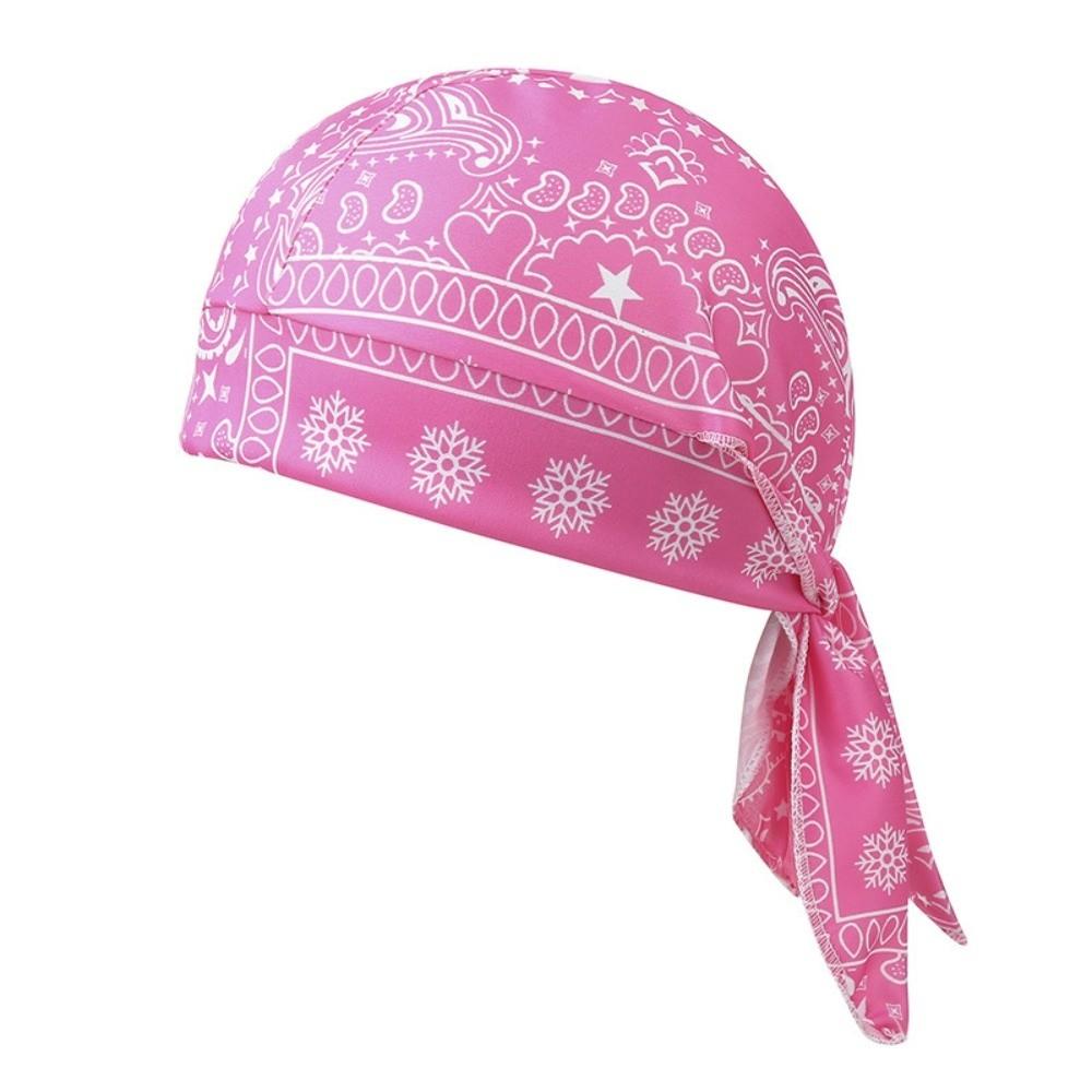 Quick Dry Bandana Headscarf Paisley Print Cycling Head Wrap Fashion Accessory Pirate Hat Unisex