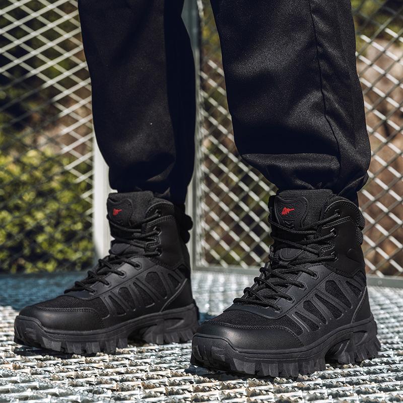 Tactical Boots High Top Outdoor Sports Large Size Combat Boots Men's Boots Desert Boots Battlefield Men