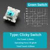 Interruptor Outemu para Teclado 3 Pines Lineales Táctiles Clicky Silenciosos para Teclados Mecánicos Gris Blanco Rojo Azul Interruptor Gaming Interruptores Pulsadores