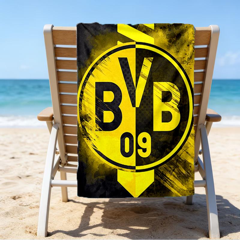 Ultra-Soft Beach Towel with BVB Theme,Ideal for Pool - Camping, Diving - Perfect Travel Essential, Vibrant Beach Towel.