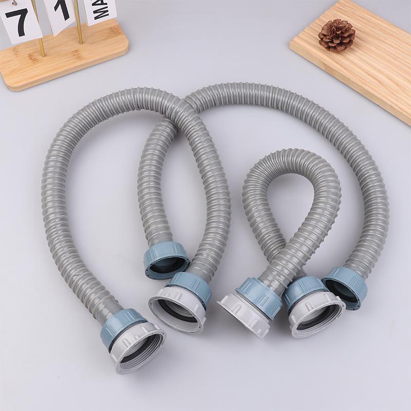 Thickened Kitchen Sink Drain Pipe Garbage Disposal Drain Hose Washing Basin Connecting Pipe Kitchen Drainage Plastic Hose