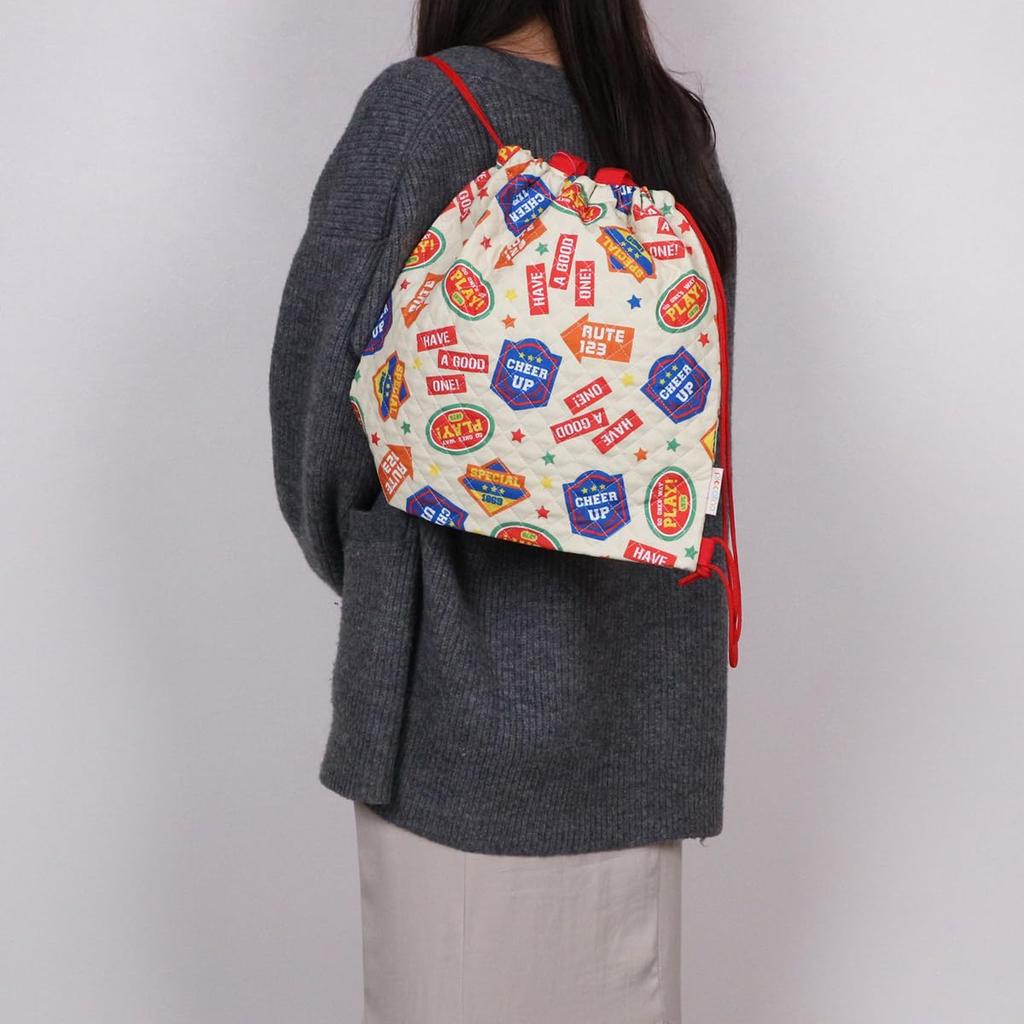 Marushin Piccolino Gymsekk for gutter og Perfekt for og Elementary Vattert Varenummer 0165014600 Flerstilsveske/Snøring Jenter, Førskole,