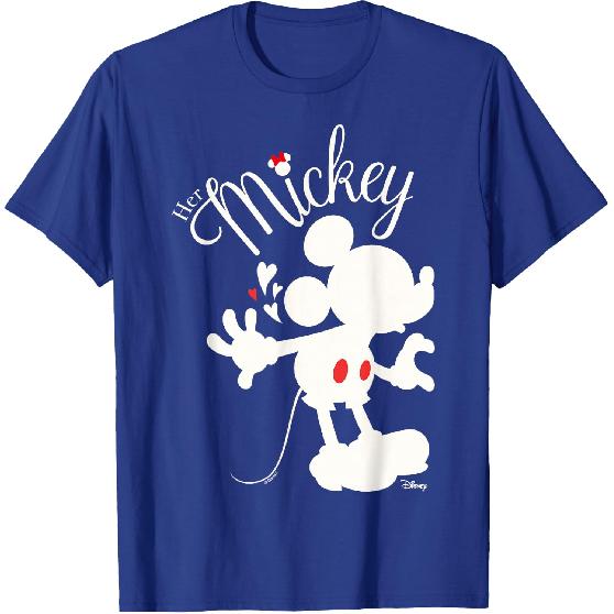 Disney Mickey and Friends Her Mickey Blow Kiss T-Shirt