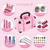 Children Makeup Cosmetics Pretend Playing Box Princess Make Up Girl Toy Play Set Lipstick Eye Shadow Safety Nontoxic Kit Toy Kid