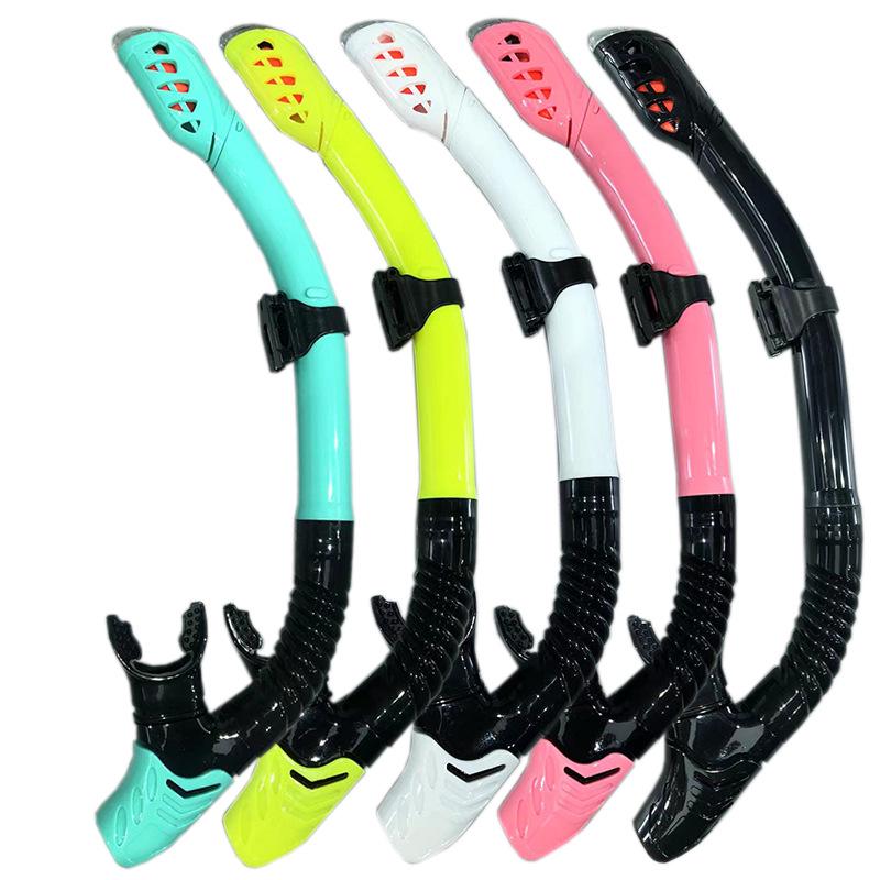 

Unisex Adult Full Dry Snorkel & Silicone Diving Mask Set One Size