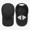 Minimalist Baseball Cap Metal Badge Streetwear Hat Casual Dad Hat  For Women Men Unisex
