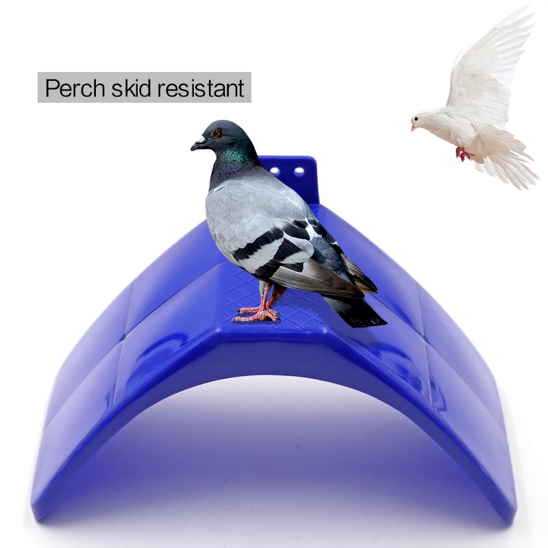 10Pcs Plastic Pigeon Perch Dove Rest Stand Frame Pigeon Perches Roost for Bird Supplies Blue Pigeon Parrots Bird House Dwelling