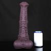 Extra Large Silicone Realistic Dildo - Unisex Anal Plug for Men & Women, Body-Safe Backdoor Self-Pleasure Adult Toy