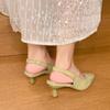Fashion 2025 Fashion Slingbacks Women's High Heels Pointed Toe Thin Heels Slip on Pumps for Classics Shallow Daily Dress Sandals Zapatos