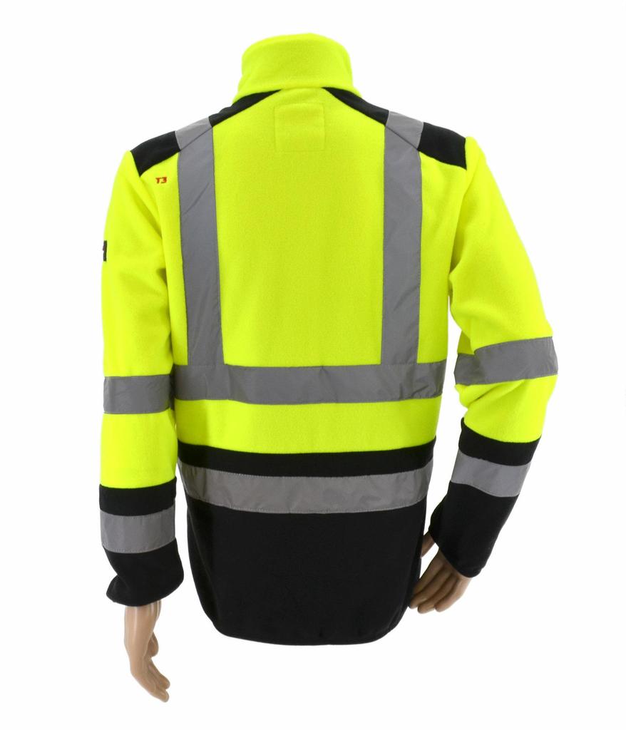 Awtools Bluza Polarowa T3 Odblaskowa Żółta Xl