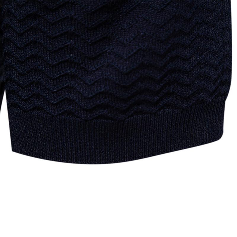 Gant Sommer Ny Brodert Herre High-end Stripet Business Kortermet Tynn og Allsidig Krage Halv Glidelås Kortermet Skjorte