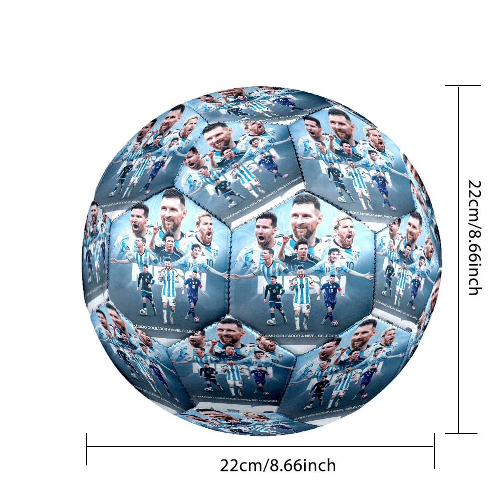 Messi 10 Number Football Legend Soccer Ball Size 5 Football Machinestitched Indooroutdoor Universal Football Perfect Gift For Sports Enthusiasts