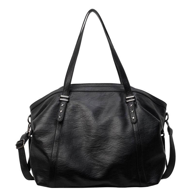 Retro-style Handbag - Large Capacity, Fashionable, Single Shoulder Crossbody Bag, High-quality, Suitable for Summer, with A Sophisticated Look.