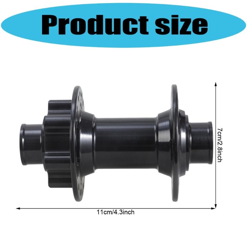 Ratchets Straight Pull Spokes Bicycles Hub Mountain Bike Tower Base Rear Hub for Reliability Performances