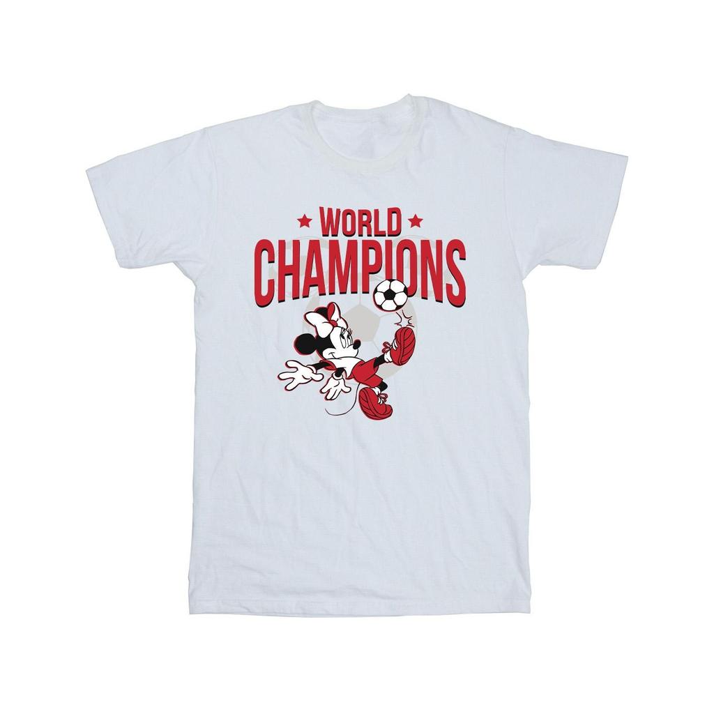 Disney Mens Minnie Mouse World Champions T-Shirt