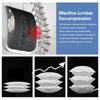 Adjustable Electric Back Massager Airbag Waist Neck Support Massage Lumbar Cervical Muscle Relax Stretcher Posture Massager