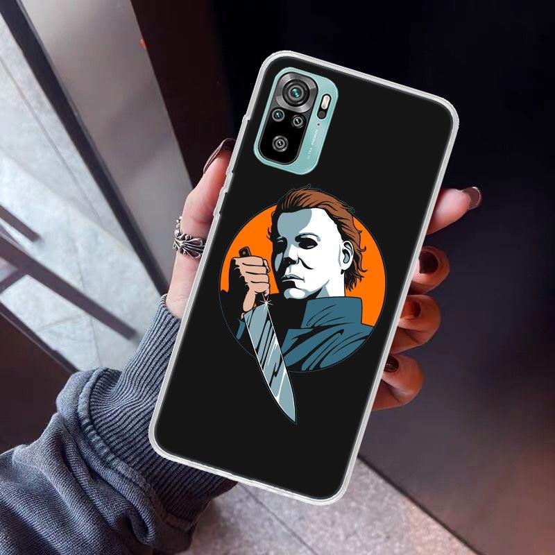 Halloween The Curse Of Michael Myers Horror Phone Case For Xiaomi Redmi Note 10 11 12 13 14 15 Pro Plus 11S 12S 14S 11T 11E 10S