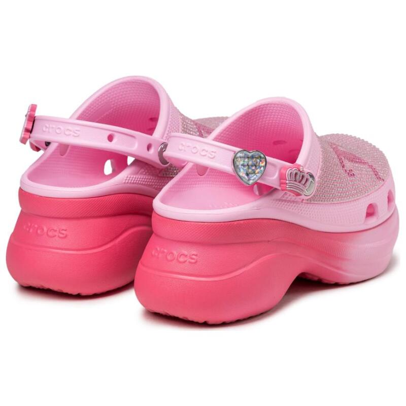 Juicy Couture X Crocs Bae Clog Comfortable and Simple Hole Shoes Women's Pink