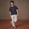 Hacikis Kids' Indigo Tencel Summer Wear