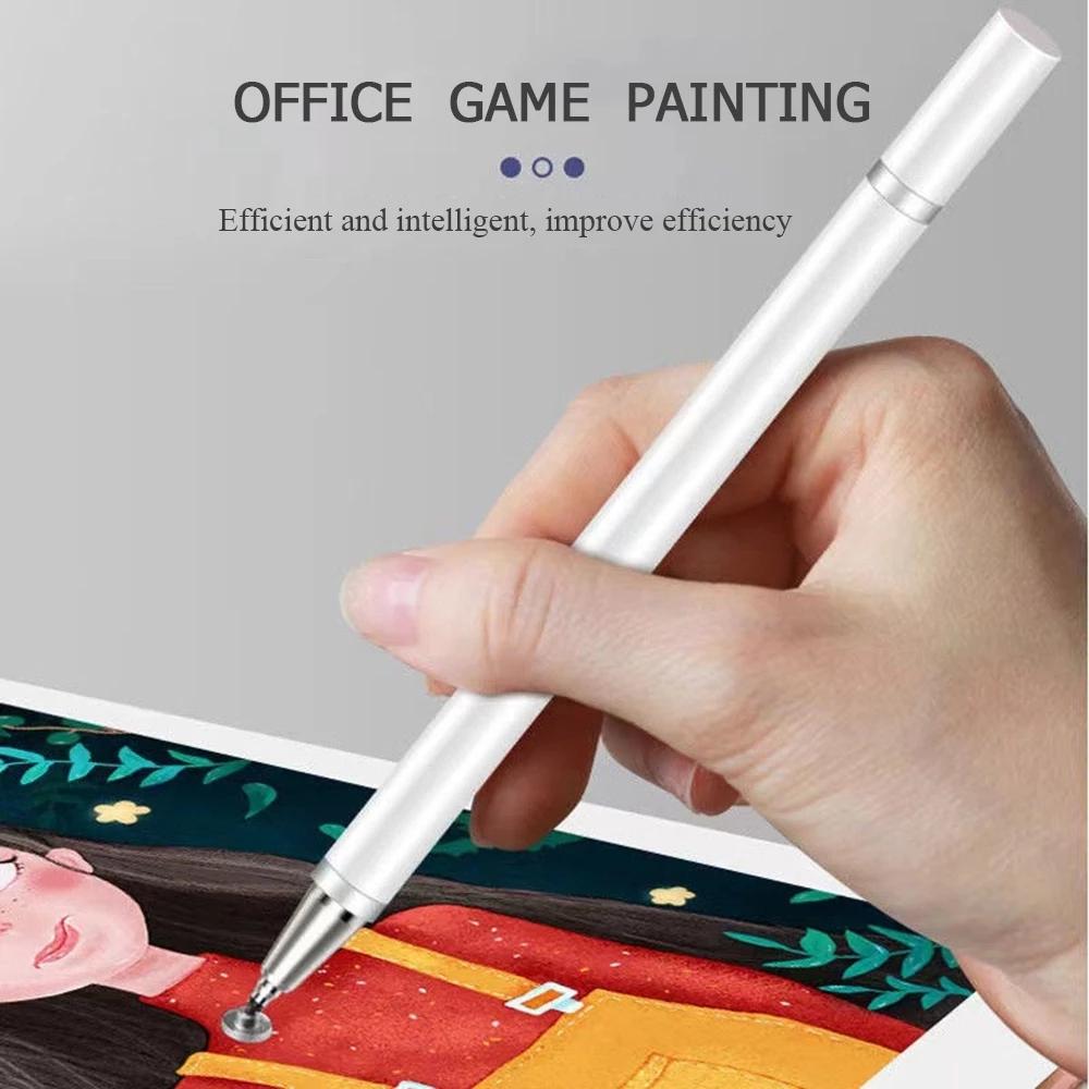 2-in-1 Tablet-Stift Stylus-Stift Zeichenbildschirm-Touch-Stift für iPhone iPad Tablet Kapazitiver Zeichenstift für Mobiltelefon Android-Telefon
