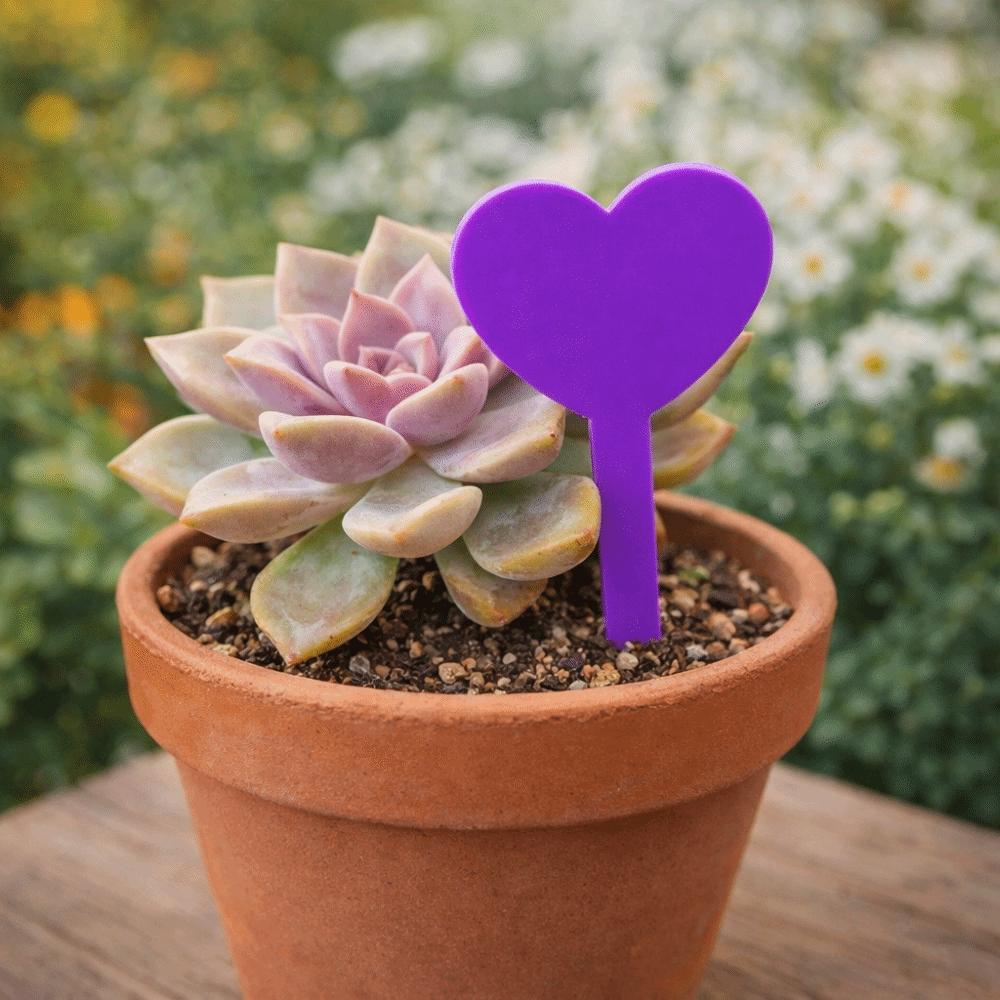 100PCS Reusable Plant Growth Label Waterproof Nursery Markers  DIY Garden Decoration