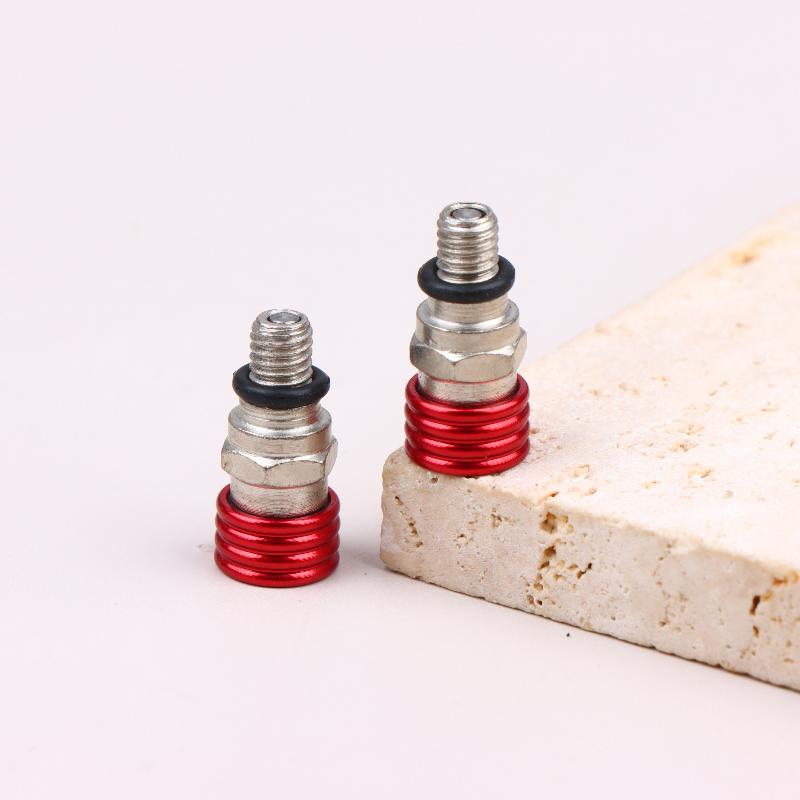 2Pcs M5 Fork Air Bleeder Relief Valve For Cr125 Cr150 Cr250 Cr500 Crf230F Crf250R Crf250X Crf450R Crf450X Dirt Pit Bike