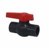 Vanne PVC à coller 20 mm - Robinet à bille (boisseau sphérique) 3/4" pour piscine