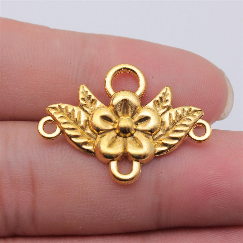 Accessories Parts Four-Hole Necklace Connector Wedding Jewelry Findings TA023