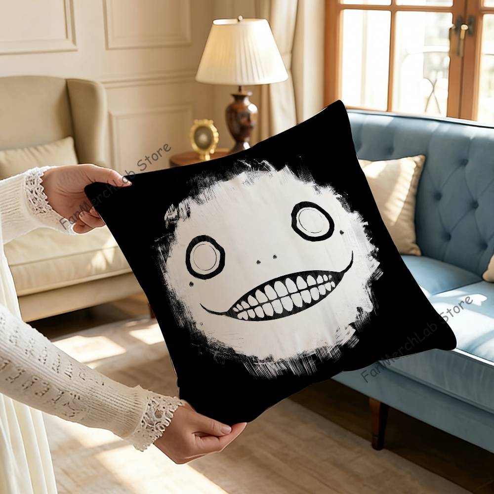 NNier RReplicant Emil Printed Pillow Cover Cushion Case Simple Sofa Pillow Case No Pillow Core